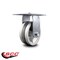 Service Caster 5 Inch Heavy Duty Top Plate V Groove Semi Steel Rigid Caster with Roller Bearing SCC-35R520-VGR - alternate 6
